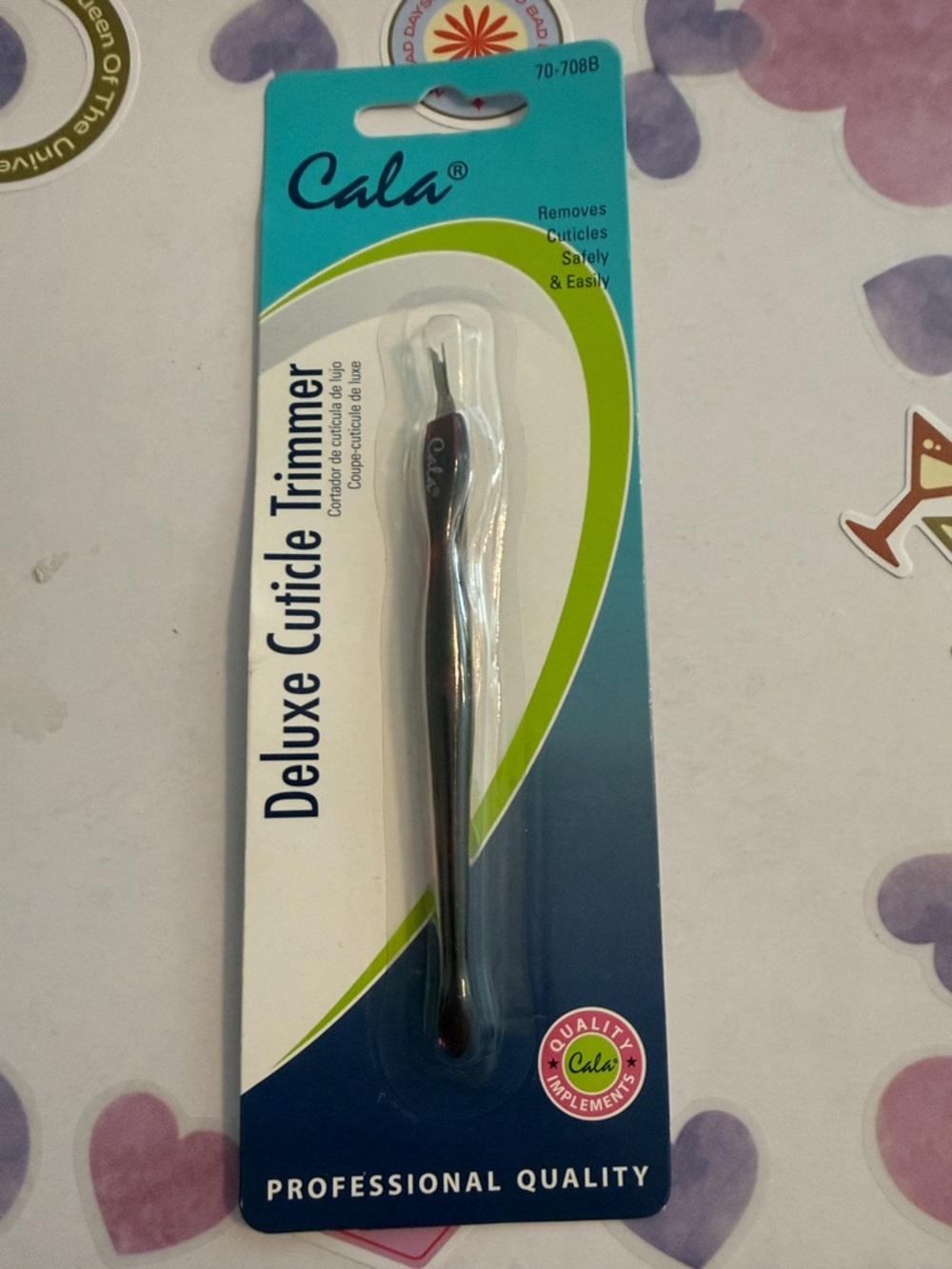 Cala Deluxe Cuticle Trimmer - Black